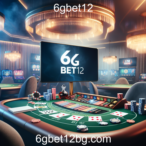 Explore o Cassino ao Vivo no 6gbet12